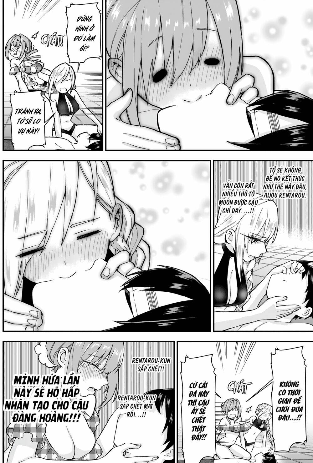 kimi no koto ga dai dai dai dai daisuki na 100-ri no kanojo chapter 8: chương đồ bơi yêu thích của mọi ng - Next chapter 9: các cặp đôi ở khu nghỉ dưỡng spa