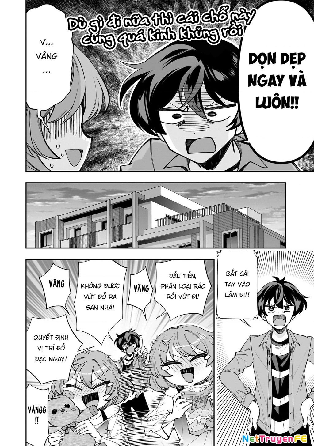 Net no "Oshi" to Real no "Oshi" ga Tonari ni Hikkoshite Kita Chapter 3 - Trang 2